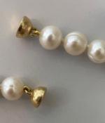 COLLIER PERLES EAU DOUCE 08/10mm 45cm NDS MAGNETIQUE AD