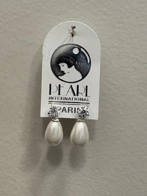 PARURE PERLES 03mm et CRISTAL 04mm COLLIER,  BRACELET et BOUCLES d'OREILLES