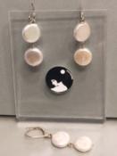DORMEUSES TOKYO ARGENT 15T+2+2 PASTILLES N1 PERLES EAU DOUCE