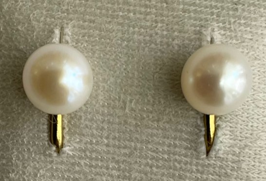 CLIPS BABY PLO BOUTONS 08mm P EAU DOUCE BLANC CREME - BO/42028CREME