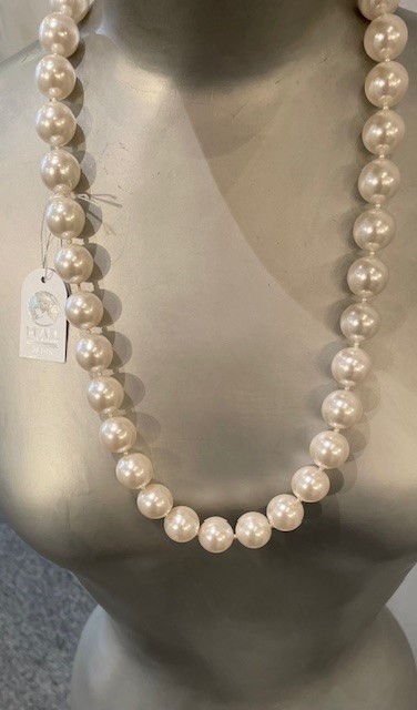 COLLIER 65cm PERLES de BOHEME qualité STH 16 et 02mm. Sans fermoir.  