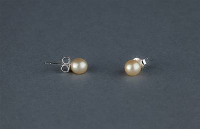PUCES ARGENT 925°% PERLES de BOHEME de qualité STH BOULES 06mm BLANC BO/1006