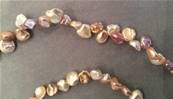 PARURE COLLIER, BRACELET et BOUCLES d'OREILLES en PERLES d' EAU DOUCE KESHIS MULTI ROSE