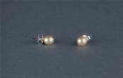 PUCES ARGENT 925°% PERLES de BOHEME de qualité STH BOULES 06mm BLANC BO/1006