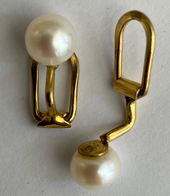CLIPS BABY PLO BOUTONS 08mm P EAU DOUCE BLANC CREME - BO/42028CREME