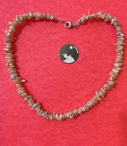 COLLIER 40cm MINI PERLES EAU DOUCE KESHIS MULTI ROSE PALE FERMOIR ARGENT DORE5