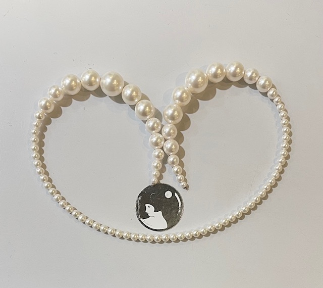 COLLIER SERPENTIN TOUR de COU en CHUTE PERLES de BOHEME de QUALITE STH DEGRADE de 12mm à 03mm