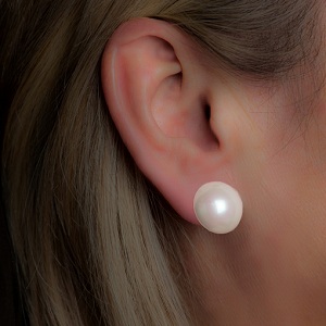 Boucles D'Oreilles Clip Non Percées - Pendentif CZ Baguette Blanc, Argenté