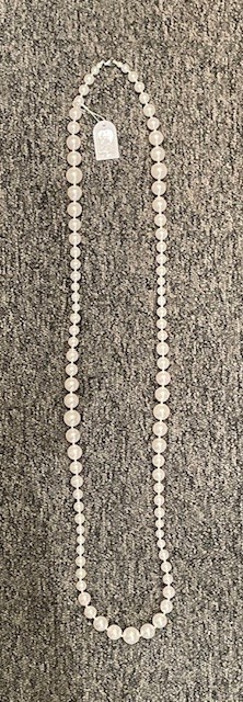 COLLIER SAUTOIR 120cm perles PERLES de BOHEME de qualité STH 5 CHUTES 14mm 