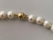 COLLIER PERLES EAU DOUCE 08/10mm 45cm NDS MAGNETIQUE AD
