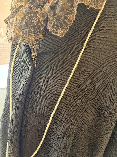 COLLIER 120cm PERLES UREA 04mm, Enfilage simple, Fermoir Mousqueton Argent  